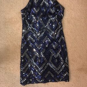 DILLARDS sequin bodycon dress!